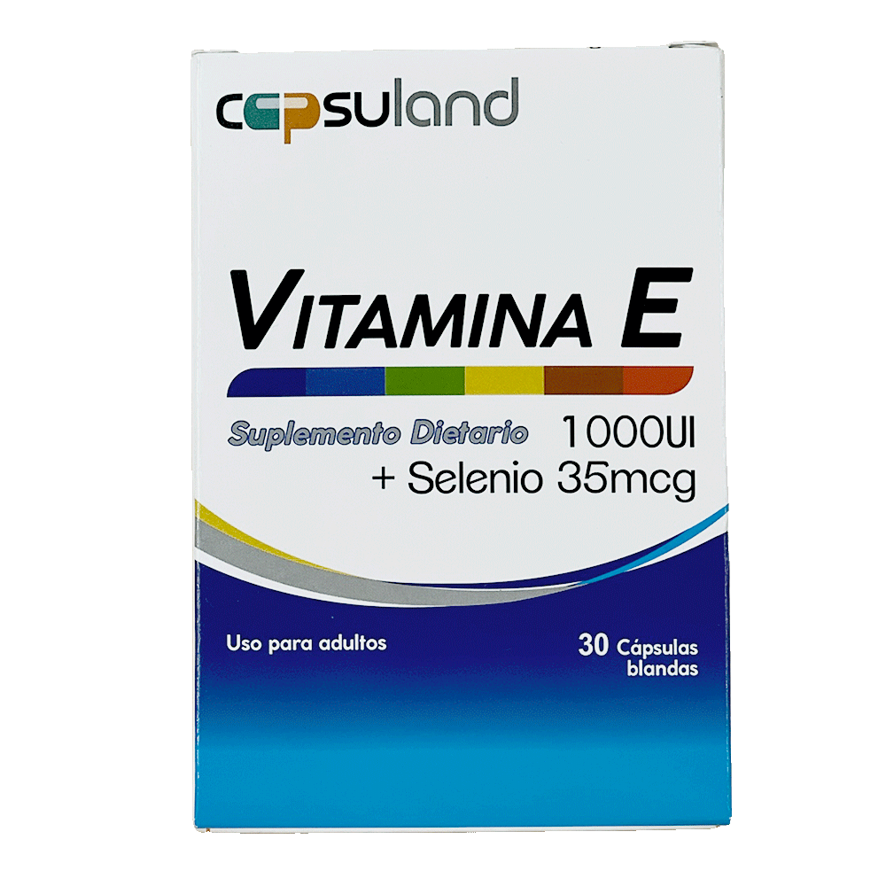VITAMINA E 1000 UI + SELENIO 35 mcg - Suplemento dietario